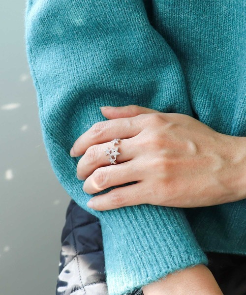 Three Four Time（ｽﾘｰﾌｫｰﾀｲﾑ）の「スターリング#13（リング・レディース・ゴールド/シルバー・#13）」の8枚目の写真