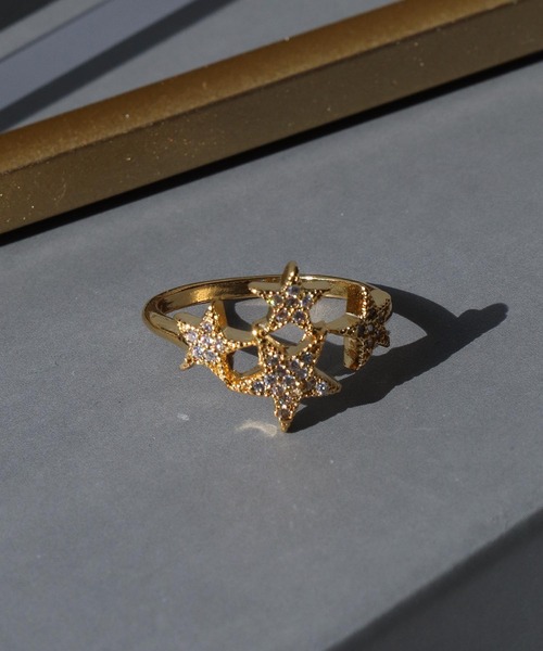 Three Four Time（ｽﾘｰﾌｫｰﾀｲﾑ）の「スターリング#13（リング・レディース・ゴールド/シルバー・#13）」の10枚目の写真