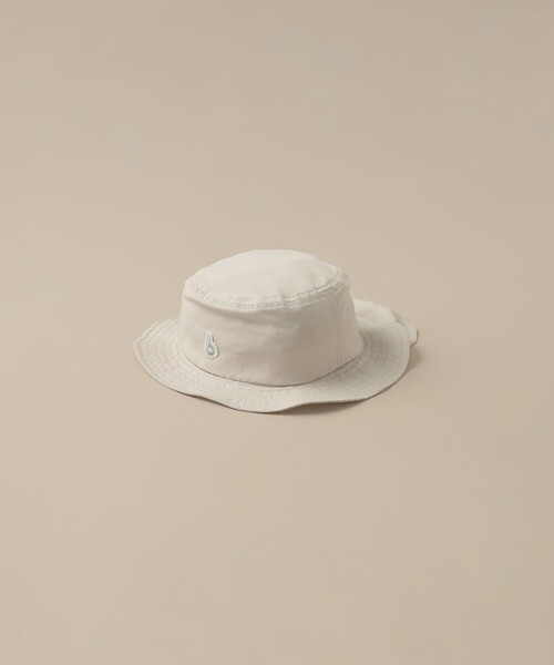 こども ビームス（コドモビームス）の「こども ビームス / ベビー バケットハット（44～48cm）（ハット・キッズ・ライトグレー/ブルー系その他/ベージュ・44-46/46-48）」の6枚目の写真