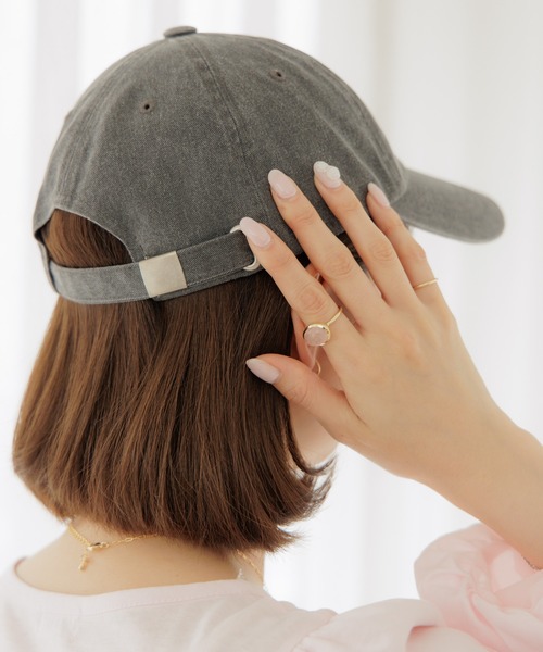 flower（フラワー）の「カジュアルロゴキャップ（キャップ・レディース・ブラック・FREE）」の12枚目の写真