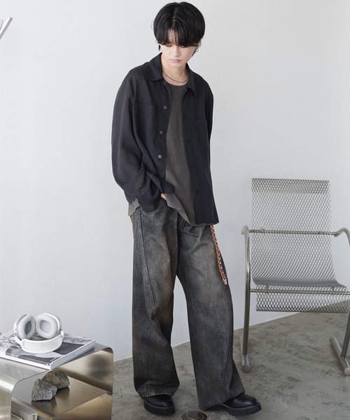 WYM LIDNM（ウィム バイ リドム）の「【WYM】Ruffle Rayon Tank