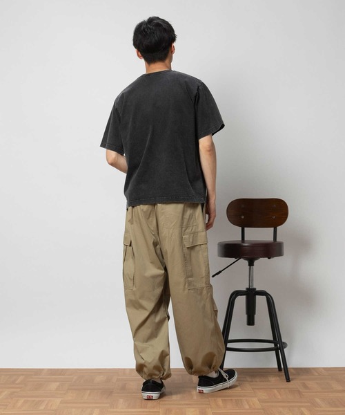 GOOD ROCK SPEED（グッドロックスピード）の「【GOOD ROCK SPEED】別注ヴィンテージ加工Ｔシャツ（Tシャツ/カットソー・メンズ・ブラック×グリーン/ブラック×ブルー/ブラック×ホワイト/ブラック×イエロー/ブラック×パープル/ブラック×レッド・M/L/XL）」の13枚目の写真