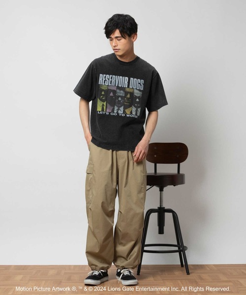 GOOD ROCK SPEED（グッドロックスピード）の「【GOOD ROCK SPEED】別注ヴィンテージ加工Ｔシャツ（Tシャツ/カットソー・メンズ・ブラック×グリーン/ブラック×ブルー/ブラック×ホワイト/ブラック×イエロー/ブラック×パープル/ブラック×レッド・M/L/XL）」の12枚目の写真