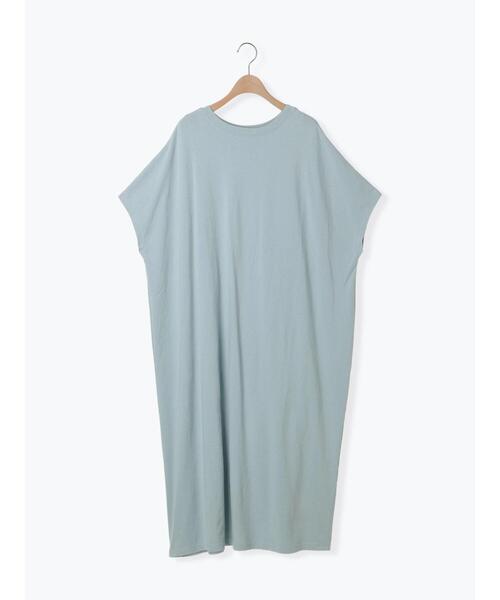 Samansa Mos2(サマンサ モスモス)の「【Sサイズ WEB限定】【抗菌防臭】風が通る涼しげカットワンピース(ワンピース・レディース・チャコールグレー/モカ/サックスブルー・M/S)」の22枚目の写真