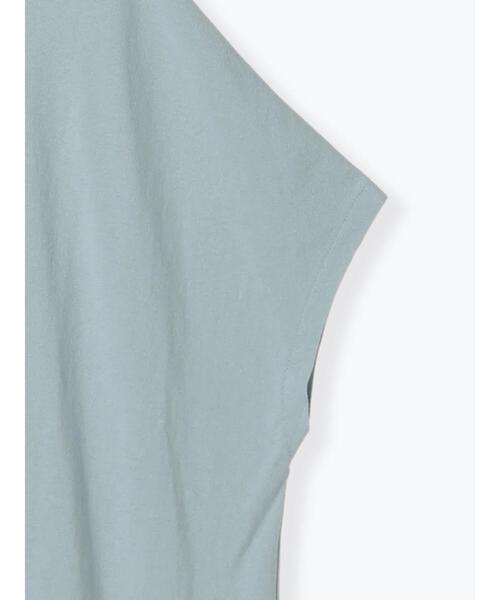Samansa Mos2(サマンサ モスモス)の「【Sサイズ WEB限定】【抗菌防臭】風が通る涼しげカットワンピース(ワンピース・レディース・チャコールグレー/モカ/サックスブルー・M/S)」の15枚目の写真
