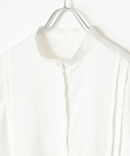 notch.(ノッチ)の「ショルダータックブラウス(シャツ/ブラウス・レディース・ブラック/ホワイト・M)」の16枚目の写真