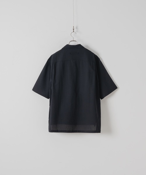 セール】D/P Seersucker Shirt - ダブルポケットシアサッカー