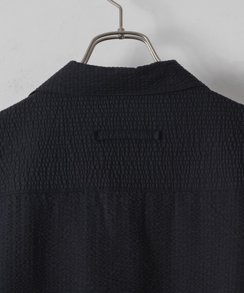 DOOPZ(ドープス)の「D/P Seersucker Shirt - ダブルポケットシアサッカーシャツ(シャツ/ブラウス・メンズ・グリーン/ブラック・SMALL/MEDIUM/LARGE)」の10枚目の写真