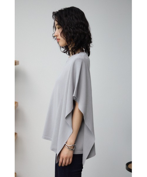 AZUL by moussy（アズールバイマウジー）の「サイドラッフルニットトップス（シャツワンピース・レディース・ブラック/グレー/ミント・FREE）」の19枚目の写真