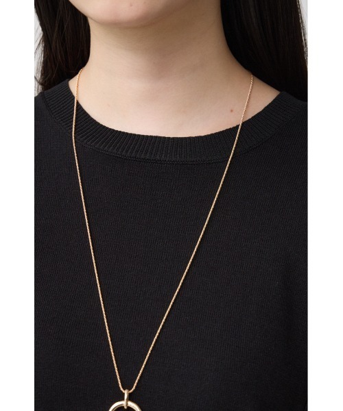 AZUL by moussy（アズールバイマウジー）の「サイドラッフルニットトップス（シャツワンピース・レディース・ブラック/グレー/ミント・FREE）」の11枚目の写真