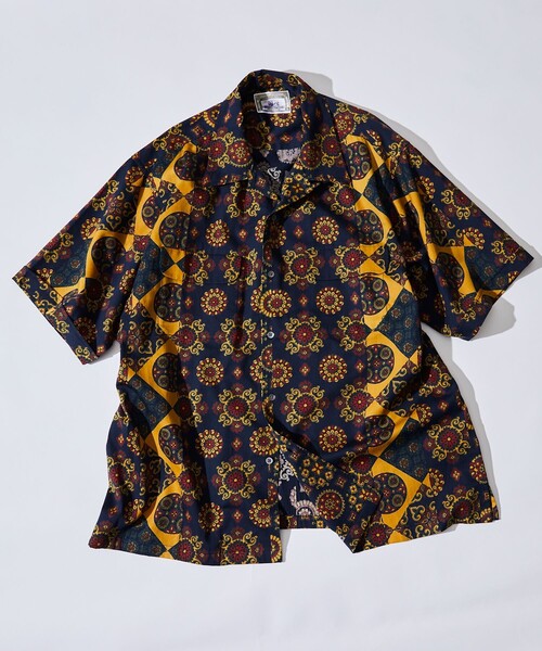 フリークスストア　インドバティック調柄半袖シャツ FREAK'S STORE シャツ FREAK'S STORE/フリークスストア インド製