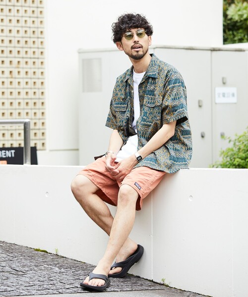 FREAK'S STORE（フリークスストア）の「FREAK’S STORE/フリークスストア インド製 リラックスフィット バティック柄プリント ショートスリーブ オープンカラーシャツ（シャツ/ブラウス・メンズ・ブラック/オフホワイト/グリーン/ネイビー・MEDIUM/LARGE）」の19枚目の写真