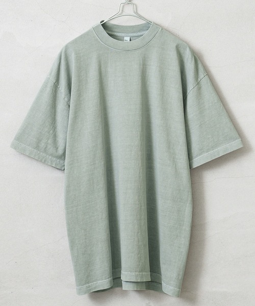 WAIPER.inc（ワイパーインク）の「S/S Pigment Dye Crew Neck 6.5oz　1801GDPG（Tシャツ/カットソー・メンズ・グレー/パープル/ピンク/タン/ブラウン/ブラック・L/M/XL/S）」の3枚目の写真