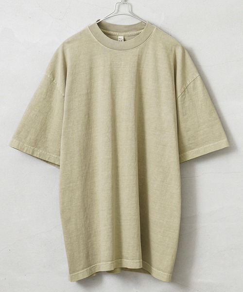 WAIPER.inc（ワイパーインク）の「S/S Pigment Dye Crew Neck 6.5oz　1801GDPG（Tシャツ/カットソー・メンズ・グレー/パープル/ピンク/タン/ブラウン/ブラック・L/M/XL/S）」の5枚目の写真