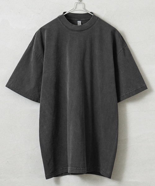 WAIPER.inc（ワイパーインク）の「S/S Pigment Dye Crew Neck 6.5oz　1801GDPG（Tシャツ/カットソー・メンズ・グレー/パープル/ピンク/タン/ブラウン/ブラック・L/M/XL/S）」の2枚目の写真
