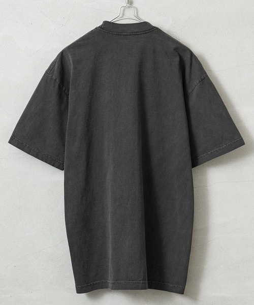 WAIPER.inc（ワイパーインク）の「S/S Pigment Dye Crew Neck 6.5oz　1801GDPG（Tシャツ/カットソー・メンズ・グレー/パープル/ピンク/タン/ブラウン/ブラック・L/M/XL/S）」の8枚目の写真