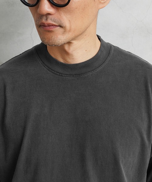 WAIPER.inc（ワイパーインク）の「S/S Pigment Dye Crew Neck 6.5oz　1801GDPG（Tシャツ/カットソー・メンズ・グレー/パープル/ピンク/タン/ブラウン/ブラック・L/M/XL/S）」の11枚目の写真