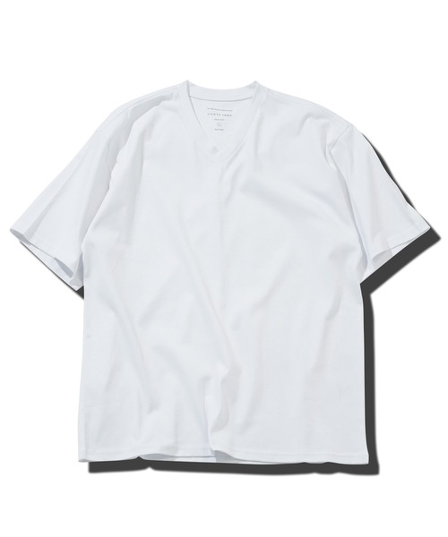 jiggys shop(ジギーズショップ)の「Vネック汗じみ防止 汗プルーフ半袖Tシャツ(Tシャツ/カットソー・メンズ・ホワイト/チャコールグレー/ブラック/グレー系その他・MEDIUM/LARGE/X-LARGE)」の13枚目の写真