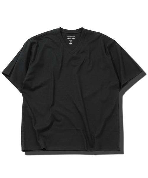 jiggys shop(ジギーズショップ)の「Vネック汗じみ防止 汗プルーフ半袖Tシャツ(Tシャツ/カットソー・メンズ・ホワイト/チャコールグレー/ブラック/グレー系その他・MEDIUM/LARGE/X-LARGE)」の10枚目の写真