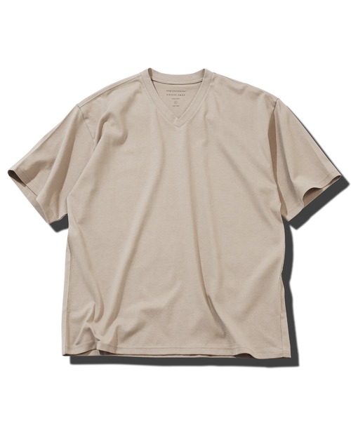 jiggys shop(ジギーズショップ)の「Vネック汗じみ防止 汗プルーフ半袖Tシャツ(Tシャツ/カットソー・メンズ・ホワイト/チャコールグレー/ブラック/グレー系その他・MEDIUM/LARGE/X-LARGE)」の6枚目の写真