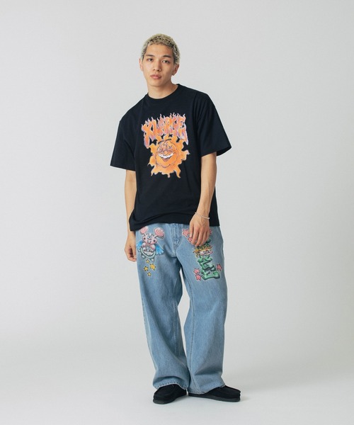 XLARGE（エクストララージ）の「PAINTING DENIM PANTS（デニム