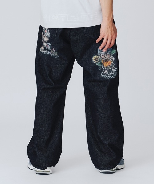 XLARGE（エクストララージ）の「PAINTING DENIM PANTS（デニムパンツ