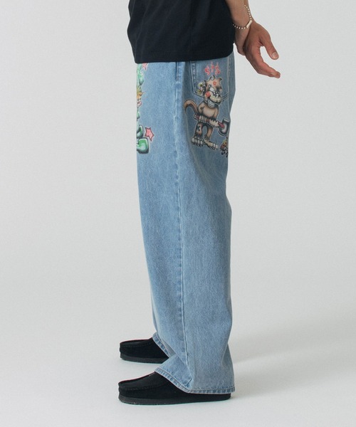 XLARGE（エクストララージ）の「PAINTING DENIM PANTS（デニム