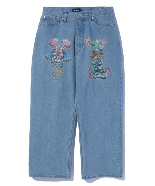 XLARGE（エクストララージ）の「PAINTING DENIM PANTS（デニム