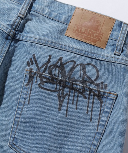 XLARGE（エクストララージ）の「PAINTING DENIM PANTS（デニム