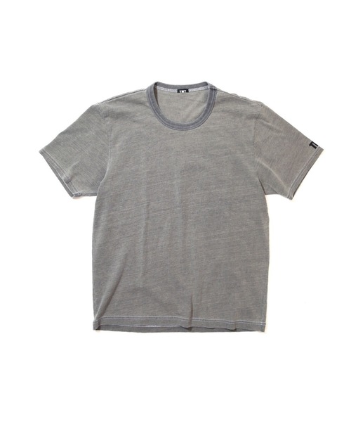TMT(ティーエムティー)の「BLACK COTTON JERSEY S/STEE(Tシャツ/カットソー・メンズ・ライトグレー/グレー/ブラック・MEDIUM/SMALL/X-LARGE/LARGE)」の2枚目の写真