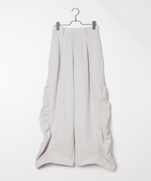 セール】サイドギャザーワイドパンツ 129362（その他パンツ）｜Heather