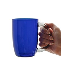 HIGHTIDE（ハイタイド）の「amabro TWO TONE GRIP MUG アマブロ ツートーン グリップ マグカップ クリア 470ml（グラス/マグカップ/タンブラー）」