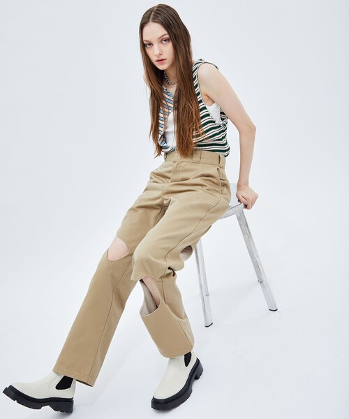 kotohayokozawa × Dickies ピープホールパンツ（kotohayokozawa