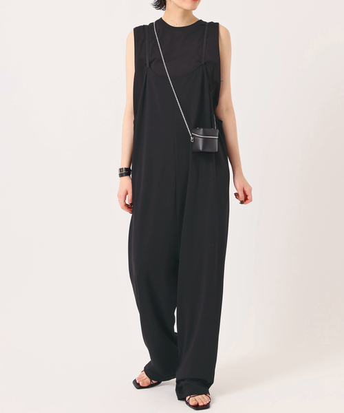 AP STUDIO（エーピーストゥディオ）の「オールインワン（つなぎ/オールインワン・レディース・ブラック・36/38）」の6枚目の写真