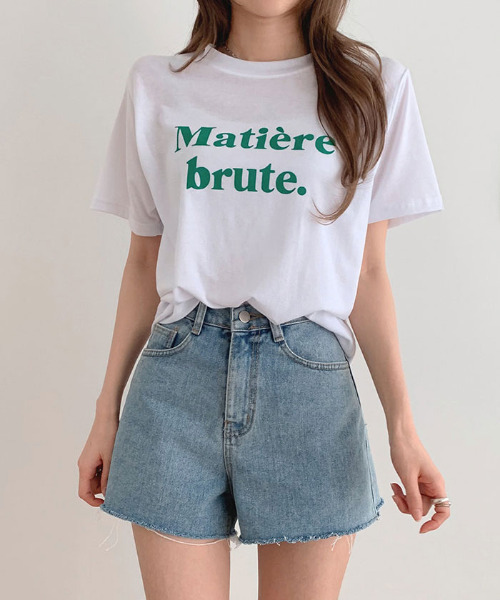 VIVID LADY(ビビッドレディー)の「ロゴ入りTシャツ半袖 レディース 夏(Tシャツ/カットソー・レディース・ブラック/クリーム/ブルー/ホワイト・FREE)」の11枚目の写真