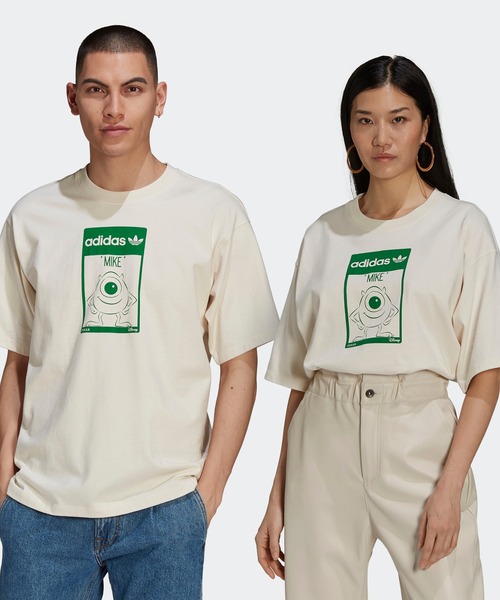 adidas(アディダス)の「半袖Tシャツ(Tシャツ/カットソー・メンズ・オフホワイト・XXX-LARGE)」の2枚目の写真