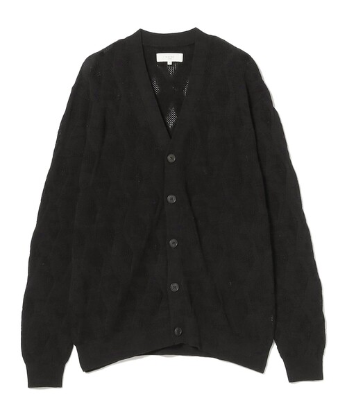 B:MING by BEAMS（ビーミングバイビームス）の「12ゲージ アーガイル カーディガン（カーディガン/ボレロ・メンズ・ブラック/ライトグレー・LARGE/MEDIUM/SMALL/X-LARGE）」の21枚目の写真