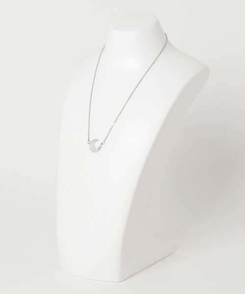 poiregnee（ポワニェ）の「［select］ムーンネックレス（ネックレス・レディース・シルバー・FREE）」の5枚目の写真