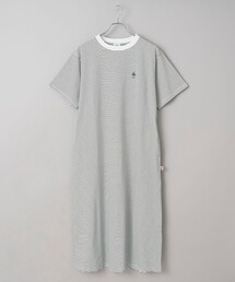 【WEB限定】USAコットンベア刺繍ワンピース