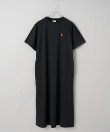 【WEB限定】USAコットンベア刺繍ワンピース