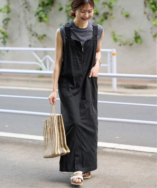 追加7》アイラインジャンパースカート（ワンピース）｜SLOBE IENA  