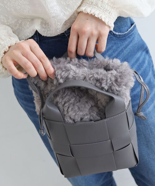 le.coeur blanc（ルクールブラン）の「メッシュ4WAYトート（トートバッグ・レディース・ブラック/グレー・FREE）」の14枚目の写真