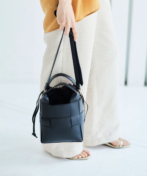 le.coeur blanc（ルクールブラン）の「メッシュ4WAYトート（トートバッグ・レディース・ブラック/グレー・FREE）」の21枚目の写真