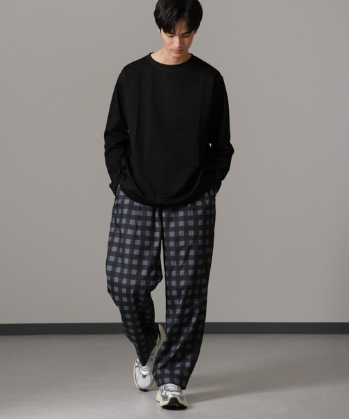 NANO universe(ナノユニバース)の「オリジナルパターンイージーパンツ(その他パンツ・メンズ・その他1/その他3/その他2/その他4・L/S/M)」の3枚目の写真