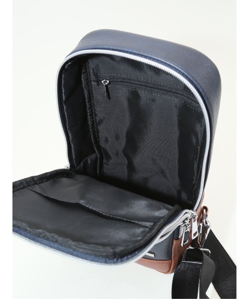 N40298 ボディバッグ・ウエストポーチ ネイビー/マルチカラー N40298