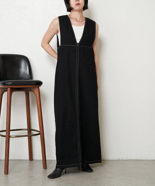 Jena espace merveilleux（ジェナ　エスパスメルヴェイユ）の「デニムジャンスカ（ワンピース・レディース・ブルー/ブラック・FREE）」の11枚目の写真