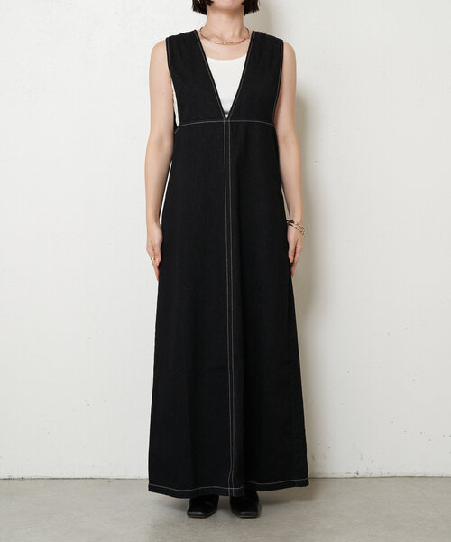 Jena espace merveilleux（ジェナ　エスパスメルヴェイユ）の「デニムジャンスカ（ワンピース・レディース・ブルー/ブラック・FREE）」の14枚目の写真