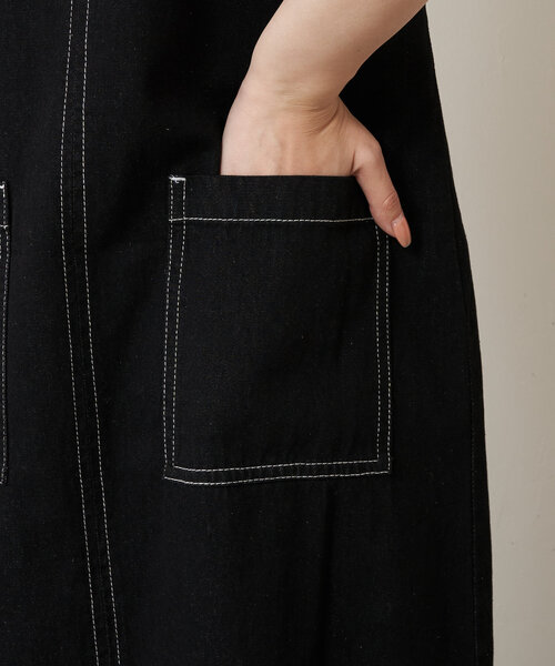 Jena espace merveilleux（ジェナ　エスパスメルヴェイユ）の「デニムジャンスカ（ワンピース・レディース・ブルー/ブラック・FREE）」の20枚目の写真