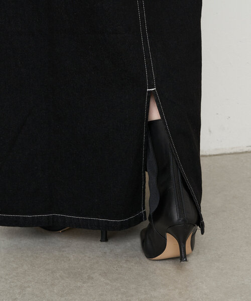 Jena espace merveilleux（ジェナ　エスパスメルヴェイユ）の「デニムジャンスカ（ワンピース・レディース・ブルー/ブラック・FREE）」の21枚目の写真