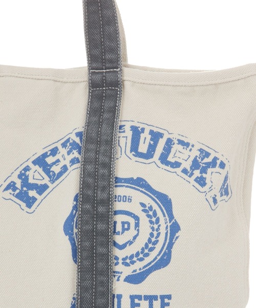 LEPSIM（レプシィム）の「リメイクキャンバストートバッグ　132581（トートバッグ・レディース・ブルー/ベージュ・ONE SIZE）」の10枚目の写真